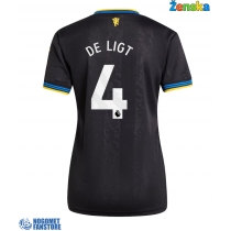 Manchester United Matthijs de Ligt #4 Rezervni Dres za Ženska 2025-26 Kratak Rukav